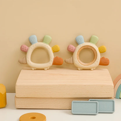 Woody Silicone Teethers