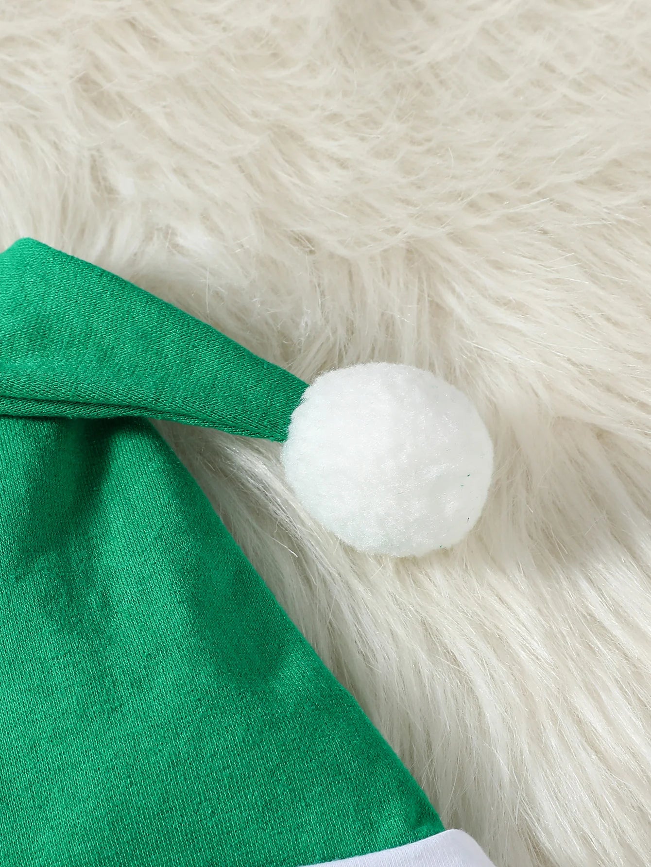 Baby Elf Christmas Jumpsuit & Hat Set-2Pcs
