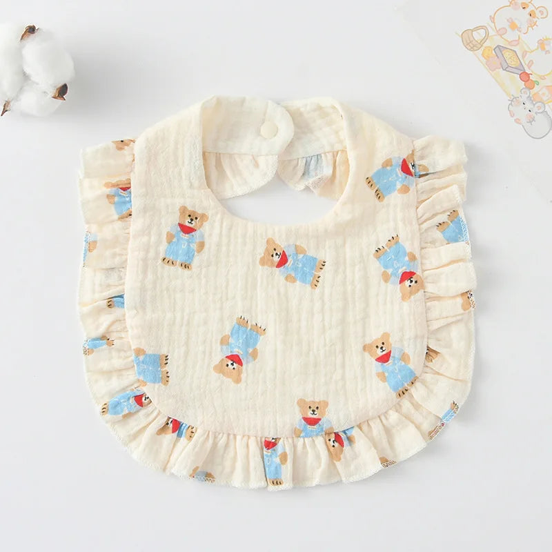 Cotton Gauze Bibs