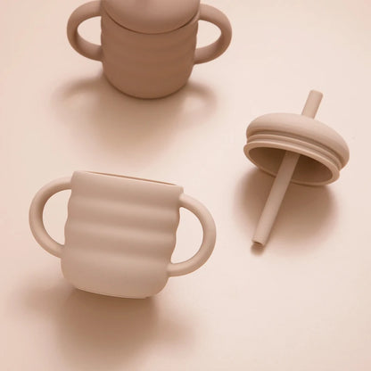 Silicone Straw Training Cup