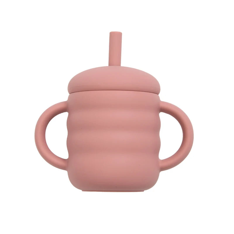 Silicone Straw Training Cup
