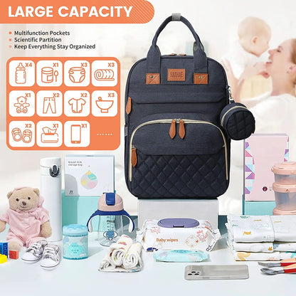 Diaper Bag with USB Charger