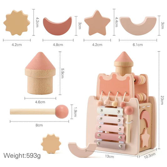 Montessori Wooden Castle Toy