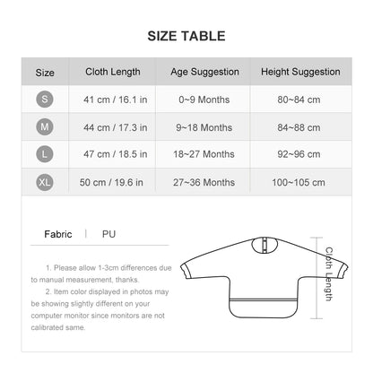 Long Sleeve Feeding Apron