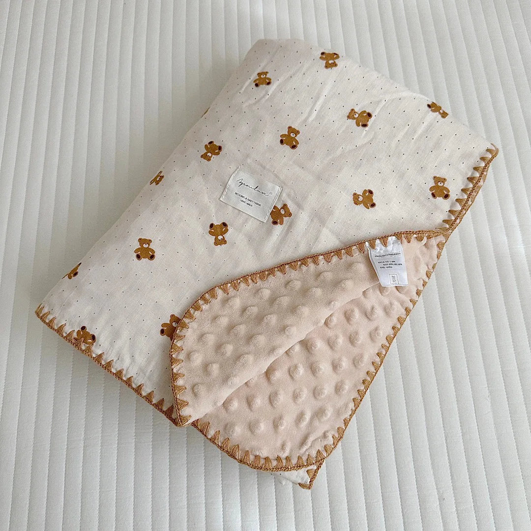 Two Layer Cotton Mink Blanket