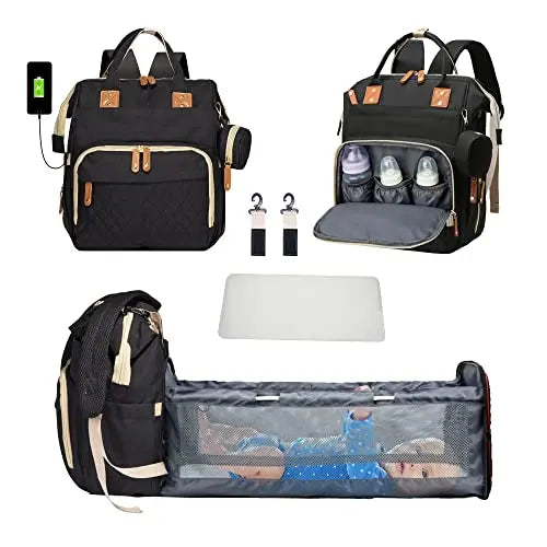 Diaper Bag with USB Charger