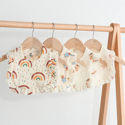 Cotton Gauze Bibs
