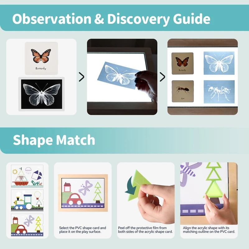 Glow Sensory Play Board