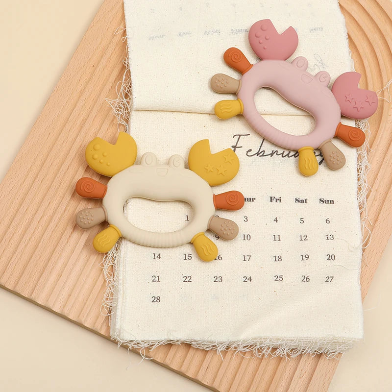 Crab Silicone Teether
