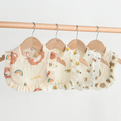 Cotton Gauze Bibs