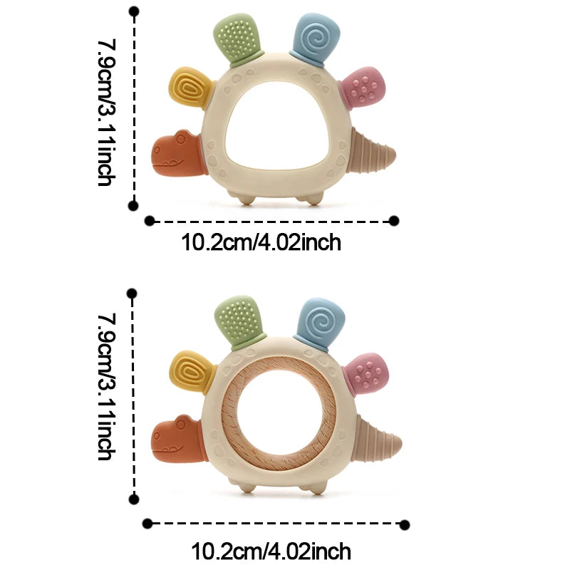Woody Silicone Teethers
