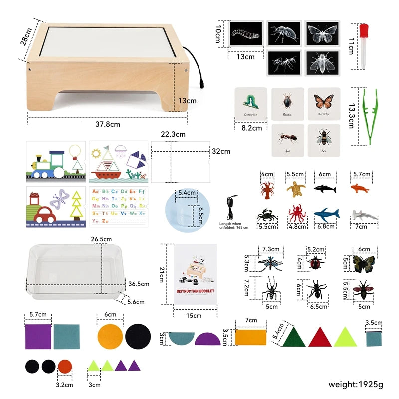 Glow Sensory Play Board