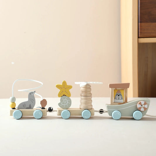 Classic Montessori Train Toy