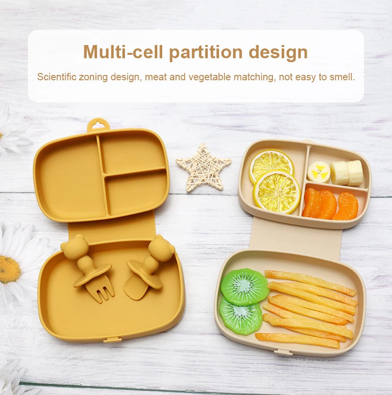 Folding Silicone Bento Box