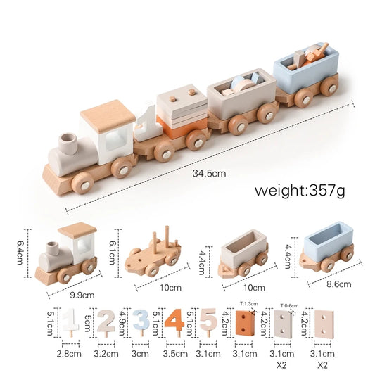 Classic Number Train Toy