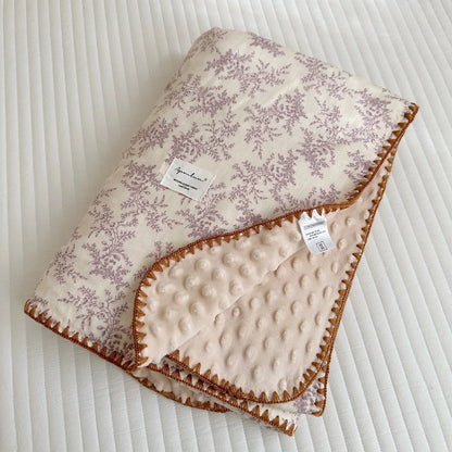 Two Layer Cotton Mink Blanket