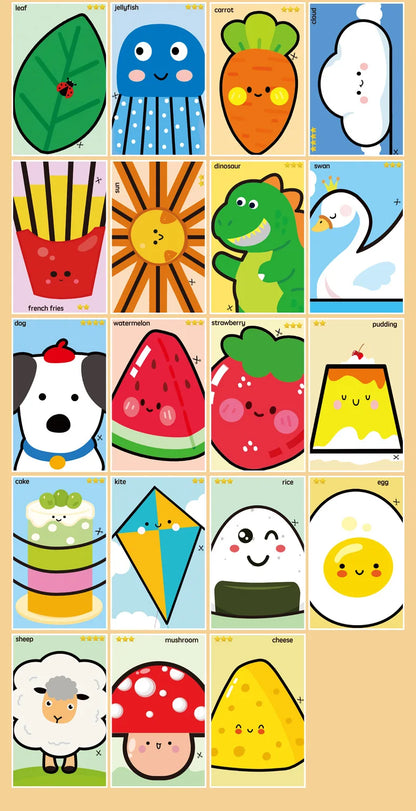 Fun Paper Cutting with Flora Fauna - 62 sheets