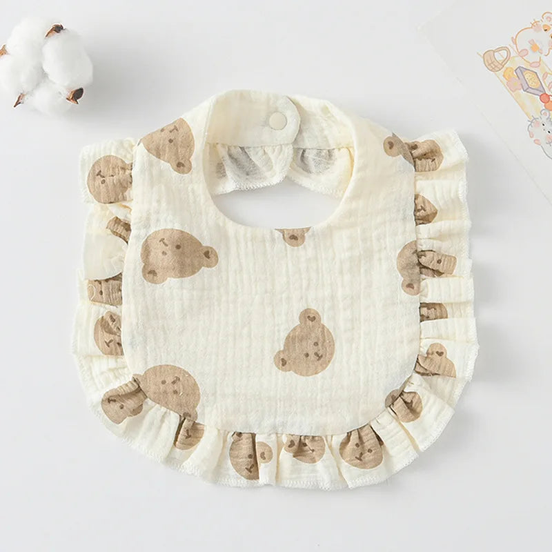 Cotton Gauze Bibs