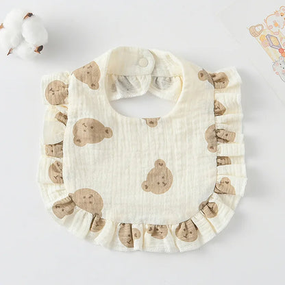 Cotton Gauze Bibs