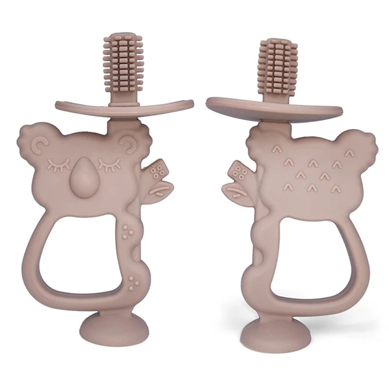 Koala Silicone Brush Teether