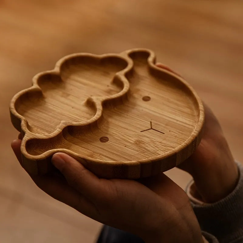 Sheep 4pcs Bamboo Dinner Sets