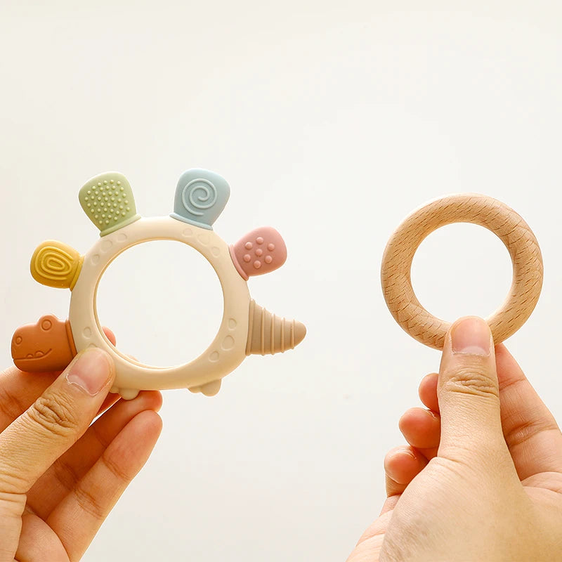 Woody Silicone Teethers