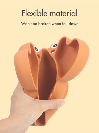 9Pcs Crab Silicone Dinner Set