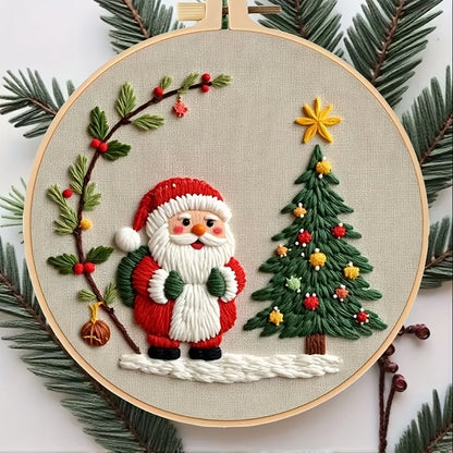 DIY Christmas Embroidery Kit