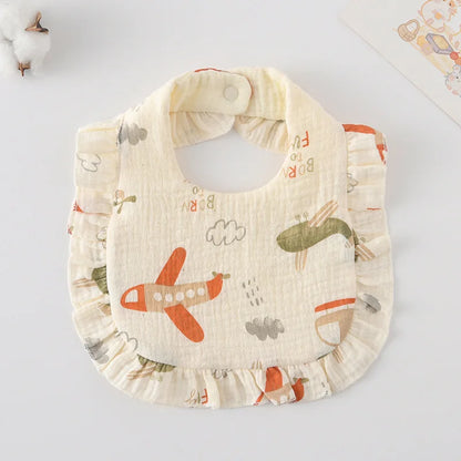 Cotton Gauze Bibs
