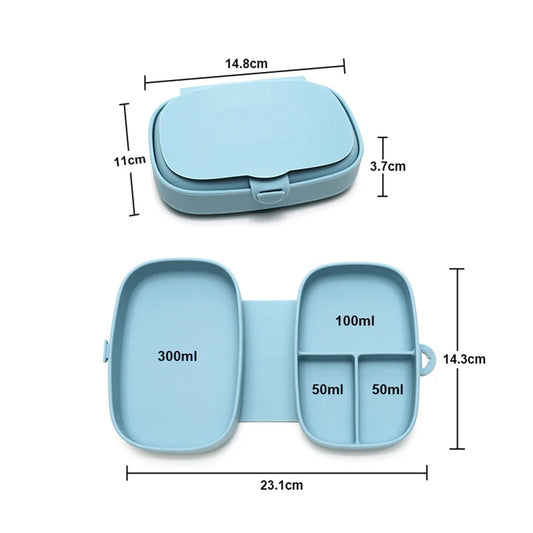 Folding Silicone Bento Box