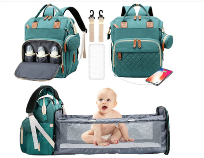 Diaper Bag with USB Charger