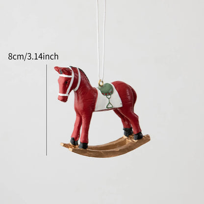 Rocking Horse Christmas Ornament