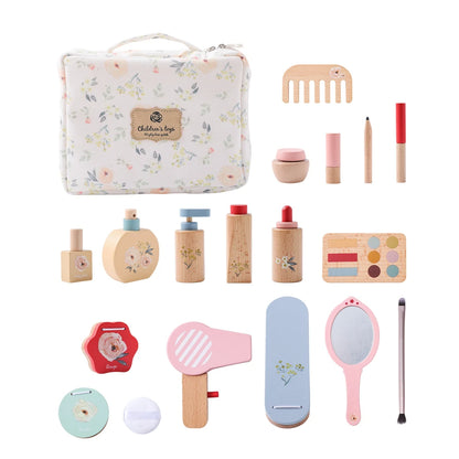Wooden Makeup Pretend Play Set