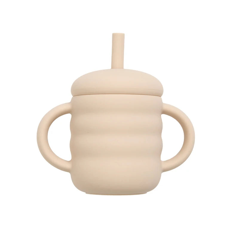 Silicone Straw Training Cup