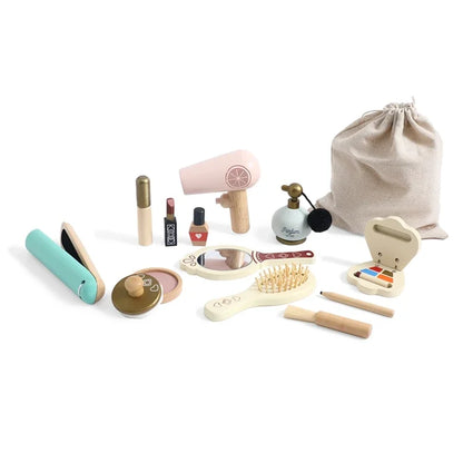 Wooden Makeup Pretend Play Set