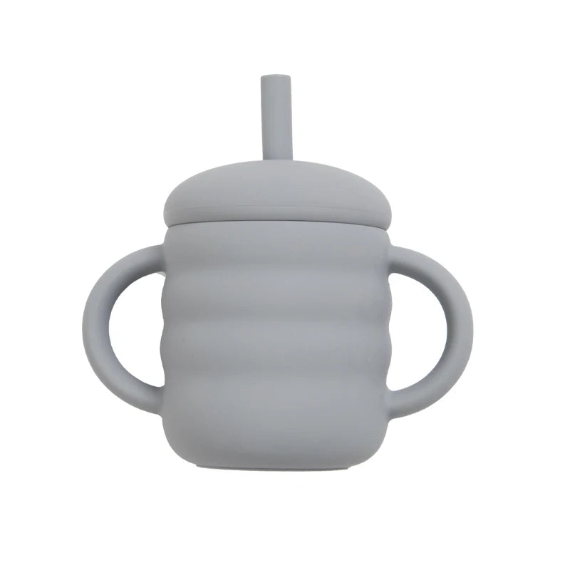 Silicone Straw Training Cup