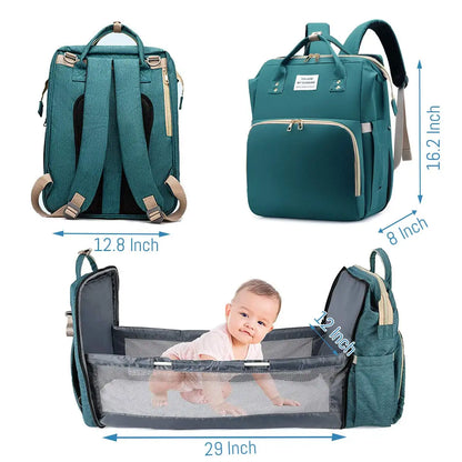Diaper Bag with USB Charger