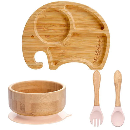 4pcs Elle Bamboo Dinner Sets