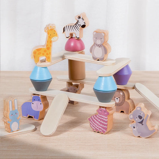 Montessori Wooden Balancing Blocks