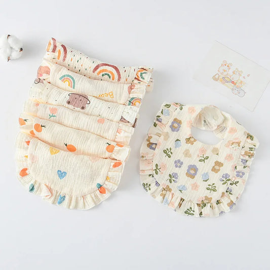 Cotton Gauze Bibs