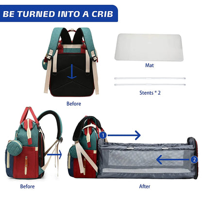 Diaper Bag with USB Charger