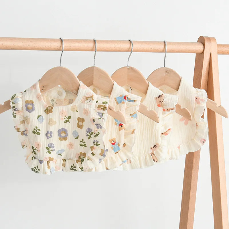 Cotton Gauze Bibs