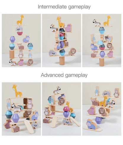 Montessori Wooden Balancing Blocks