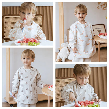Long Sleeve Feeding Apron