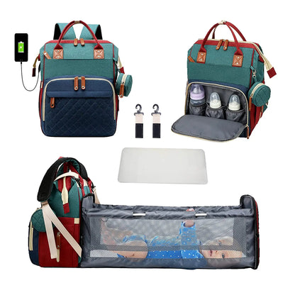 Diaper Bag with USB Charger