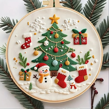 DIY Christmas Embroidery Kit