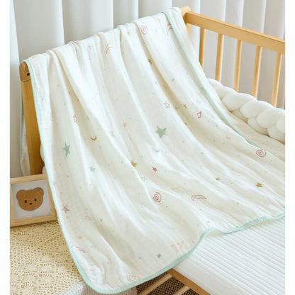 6 Layer Bamboo Muslin Swaddle Blanket